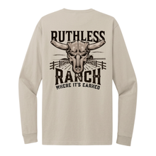 RUTHLESS RANCH LONG SLEEVE T-SHIRT | Sand