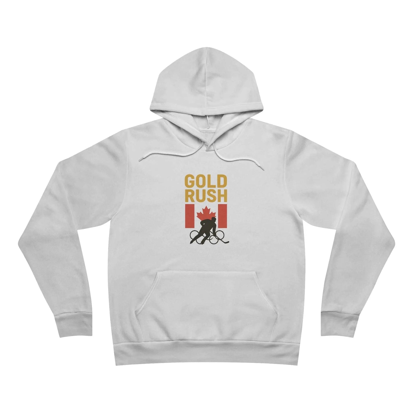 Gold Rush Canada Hockey Hoodie Homme Olympique Hockey sur Glace Sweat-shirt Équipe Canada Hoodie