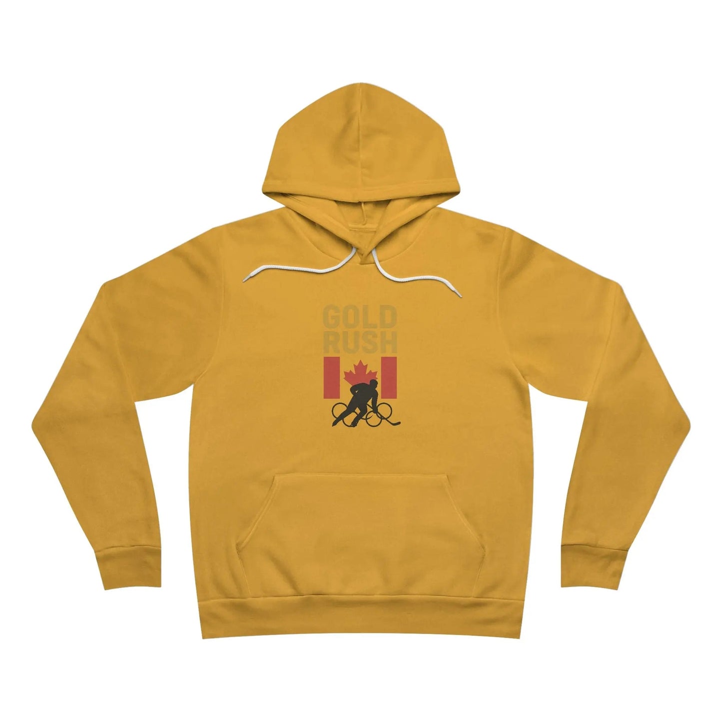 Gold Rush Canada Hockey Hoodie Homme Olympique Hockey sur Glace Sweat-shirt Équipe Canada Hoodie