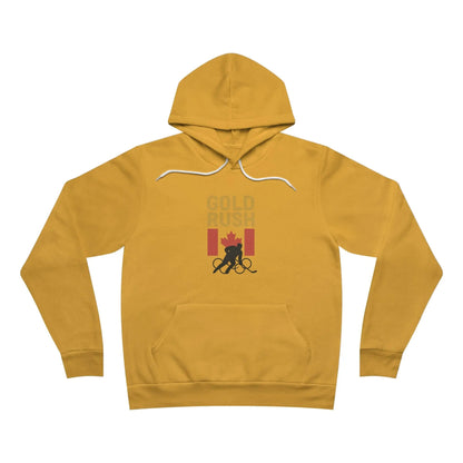 Gold Rush Canada Hockey Hoodie Homme Olympique Hockey sur Glace Sweat-shirt Équipe Canada Hoodie