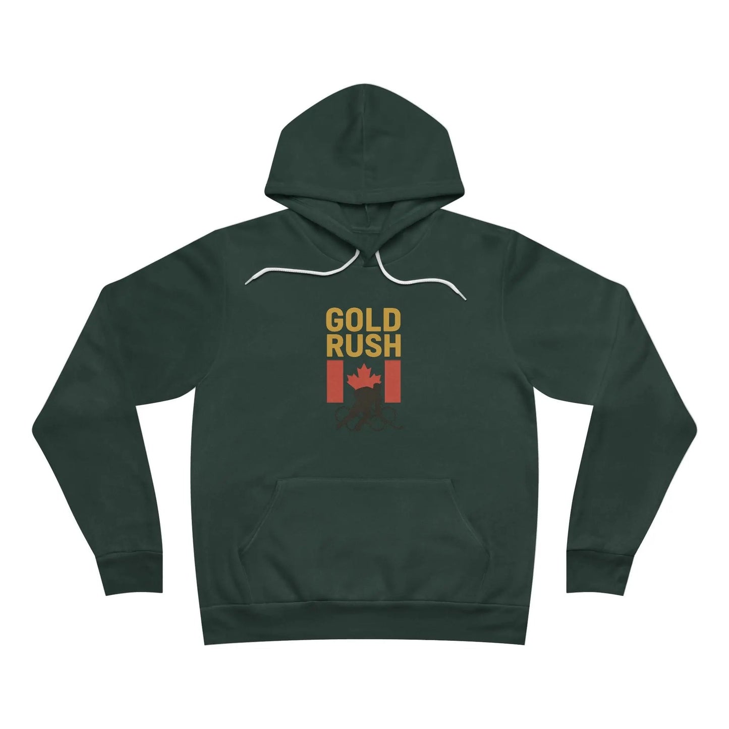 Gold Rush Canada Hockey Hoodie Homme Olympique Hockey sur Glace Sweat-shirt Équipe Canada Hoodie