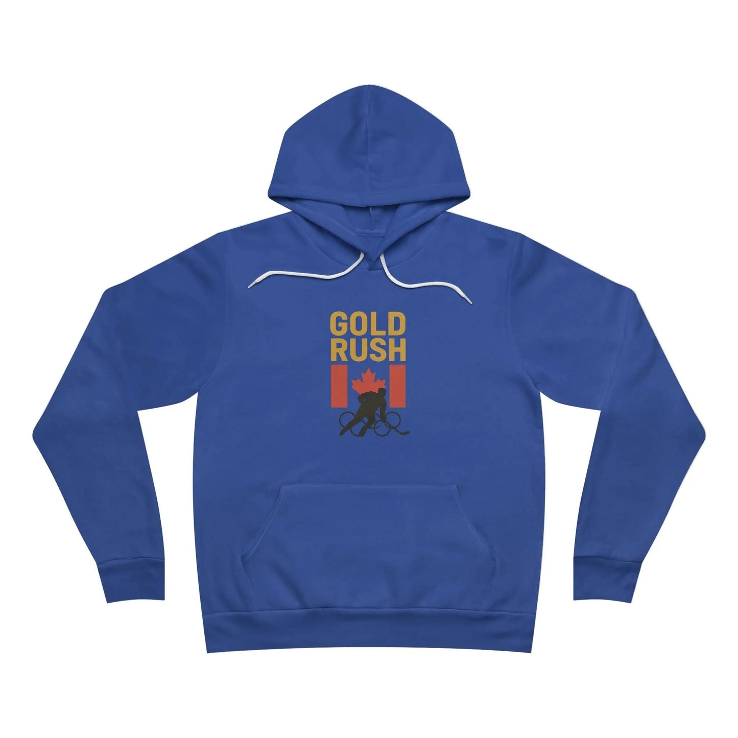 Gold Rush Canada Hockey Hoodie Homme Olympique Hockey sur Glace Sweat-shirt Équipe Canada Hoodie