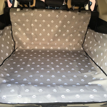 Housse de siège hamac pour chien – Tapis de voyage imperméable en Oxford pour animal de compagnie avec harnais de sécurité