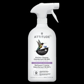Attitude - Nettoyant Désinfectant Cuisine 99,99% (800 ml)