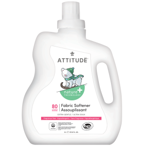 Assouplissant pour bébé sans parfum Attitude (80 brassées) (2L)