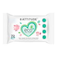 Attitude - Lingettes Bébé 100% Biodégradables (72 unités)