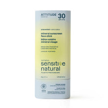 Attitude - Bâton Solaire Visage Peaux Sensibles FPS30 - Sans parfum (20g)