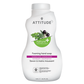 Attitude - Savon Moussant Mains Coriandre et Olive Recharge (1L)