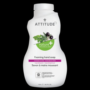 Attitude - Savon Moussant Mains Coriandre et Olive Recharge (1L)