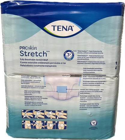 TENA Proskin Stretch Brief 2XL - 32 count