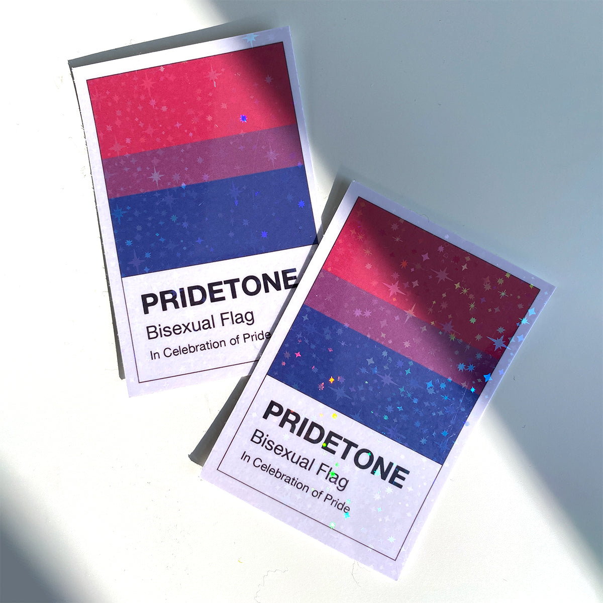 Drapeau bisexuel Pridetone | Autocollant Pride