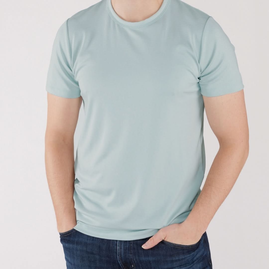 Adult Unisex/Men's Bamboo T-Shirt | Leaf Green
