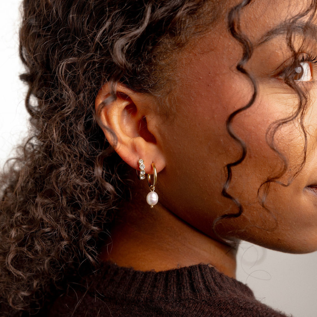 Boucles d'oreilles en perles