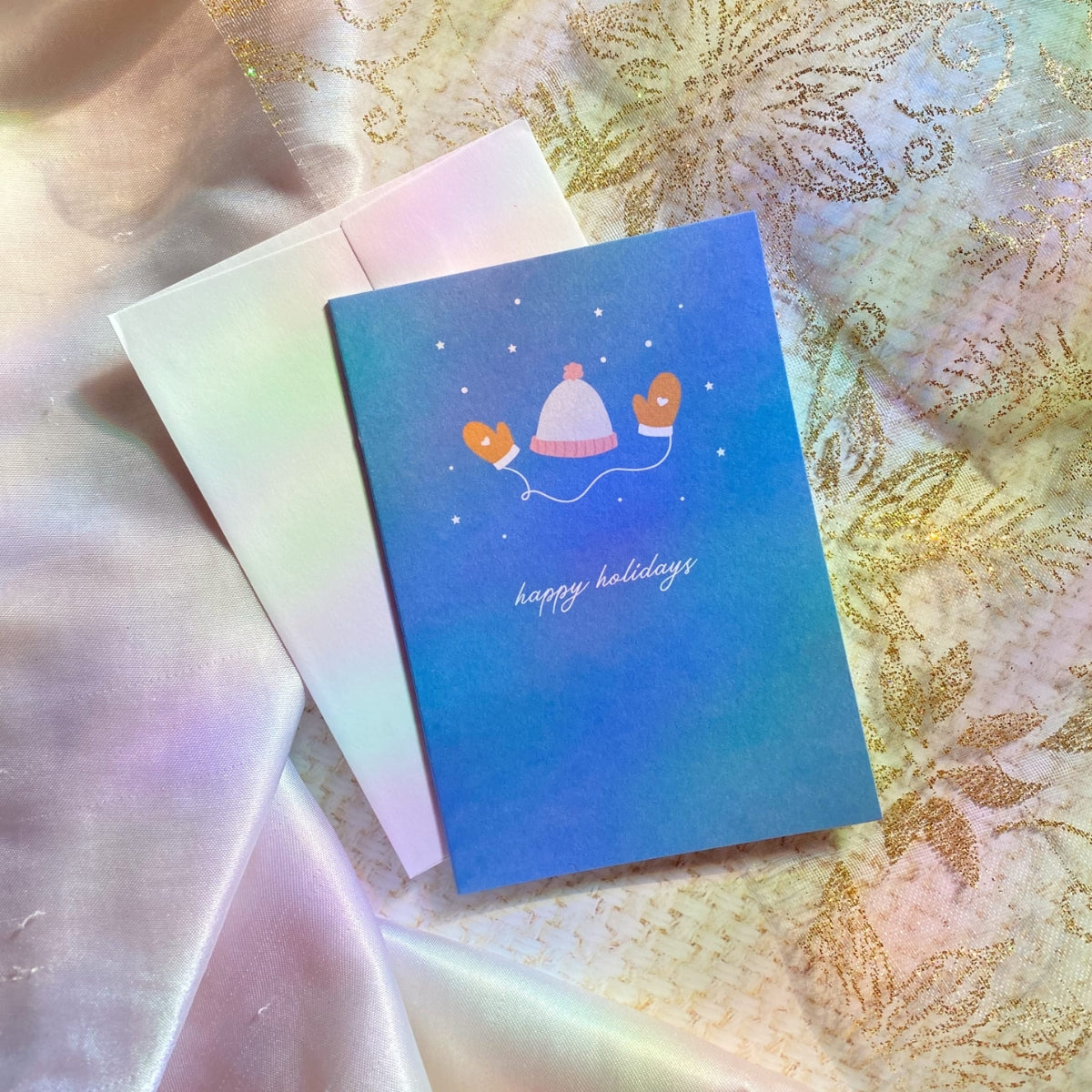 Mini carte de vœux Joyeuses Fêtes