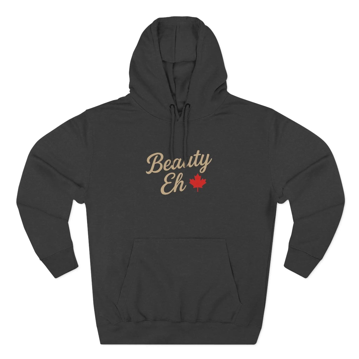 Chandail à capuchon Beauty Eh Canadian - Molleton à capuche Pride à la feuille d'érable - Vêtements de fête du Canada pour femmes - Molleton à capuchon doublé en polaire confortable