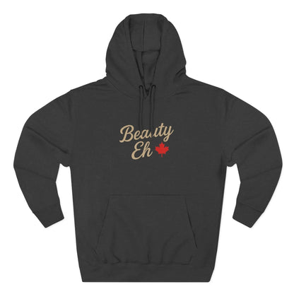 Chandail à capuchon Beauty Eh Canadian - Molleton à capuche Pride à la feuille d'érable - Vêtements de fête du Canada pour femmes - Molleton à capuchon doublé en polaire confortable