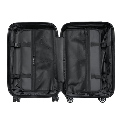 Valise cabine avec imprimé feuilles tropicales audacieux – Bagage de voyage coloré