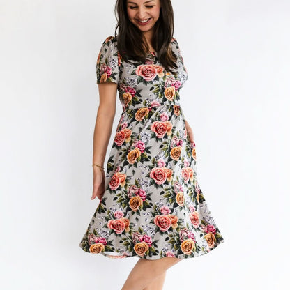 Ladies’ Bamboo Kaia Dress | Antique Floral
