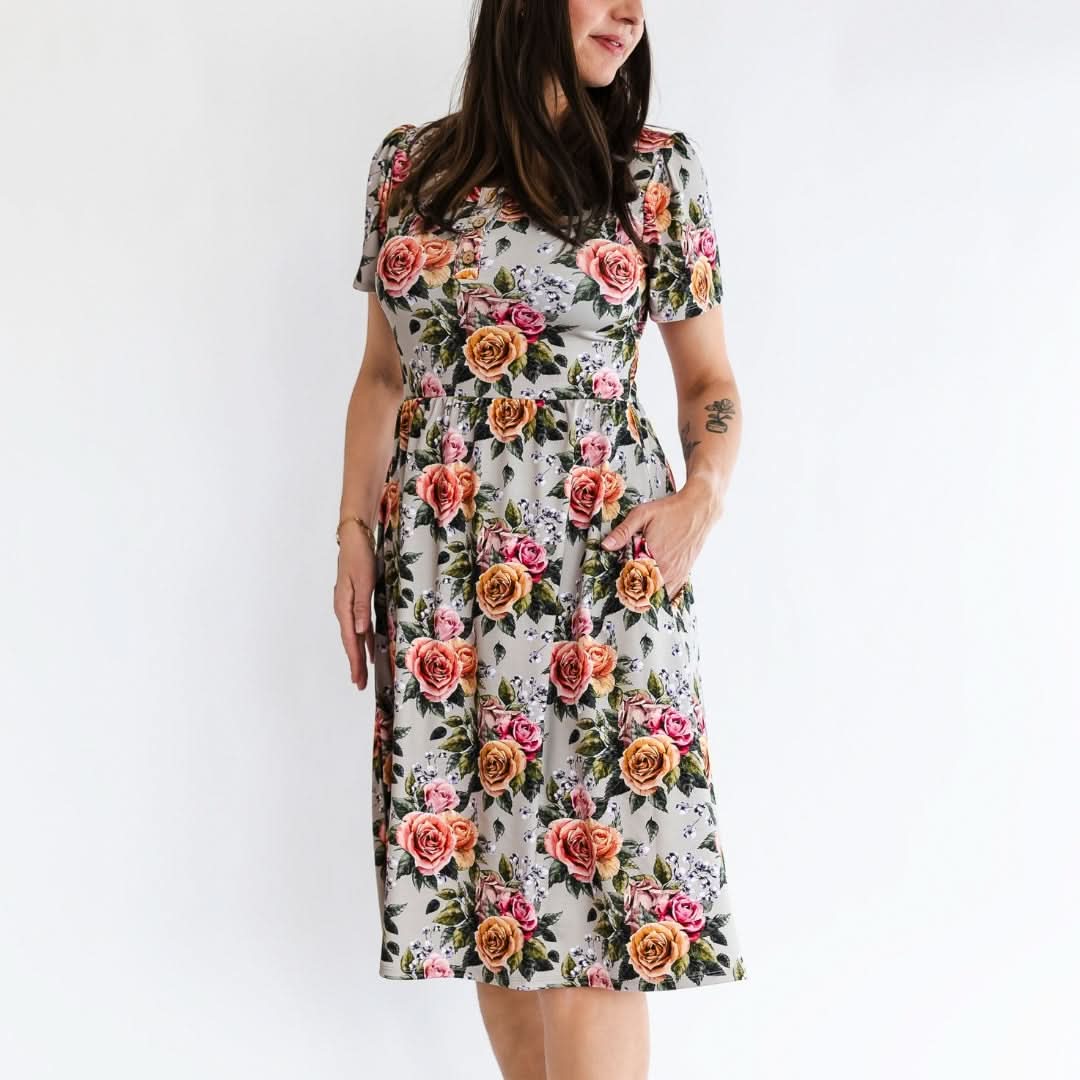 Ladies’ Bamboo Kaia Dress | Antique Floral