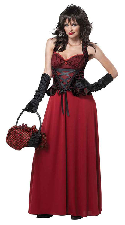 Ensemble de costume de jeu d'Halloween pour femme – Tenue de cosplay en polyester avec châle, jupe et gants
