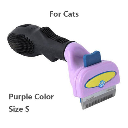 Cat & Dog Grooming Brush - Detangling & Anti-Shedding