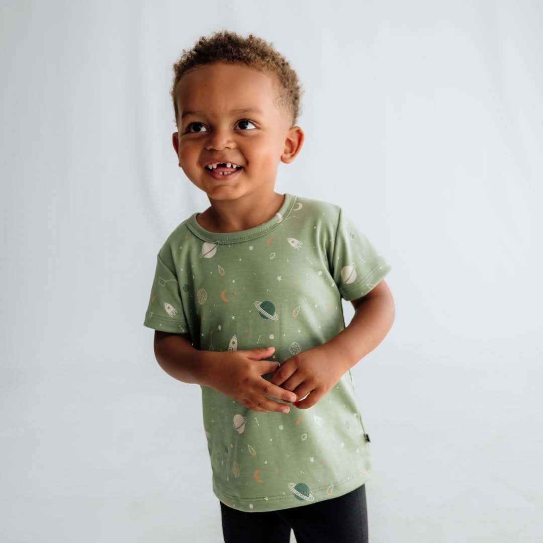 Baby/Kids' Bamboo T-Shirt | Night Sky