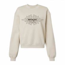SWEAT-SHIRT WESTERN SURPIQUÉ | Crème