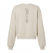 SWEAT-SHIRT WESTERN SURPIQUÉ | Crème