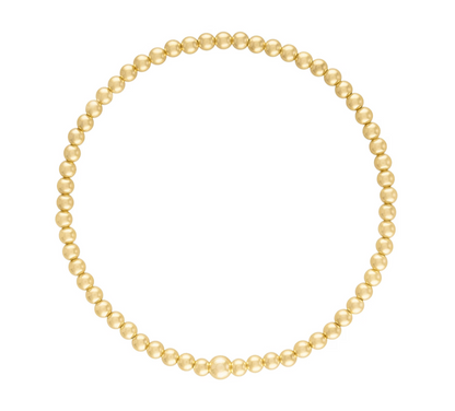 Bracelet à superposer en or laminé 14K de 3 mm