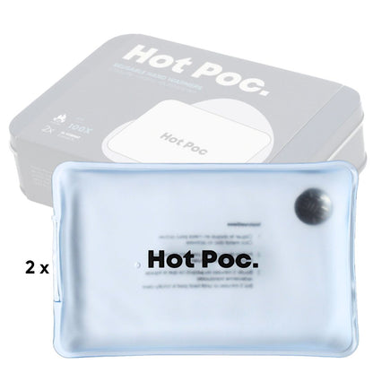 HotPoc Chauffe-corps réutilisables écologiques (Paquet de 2)