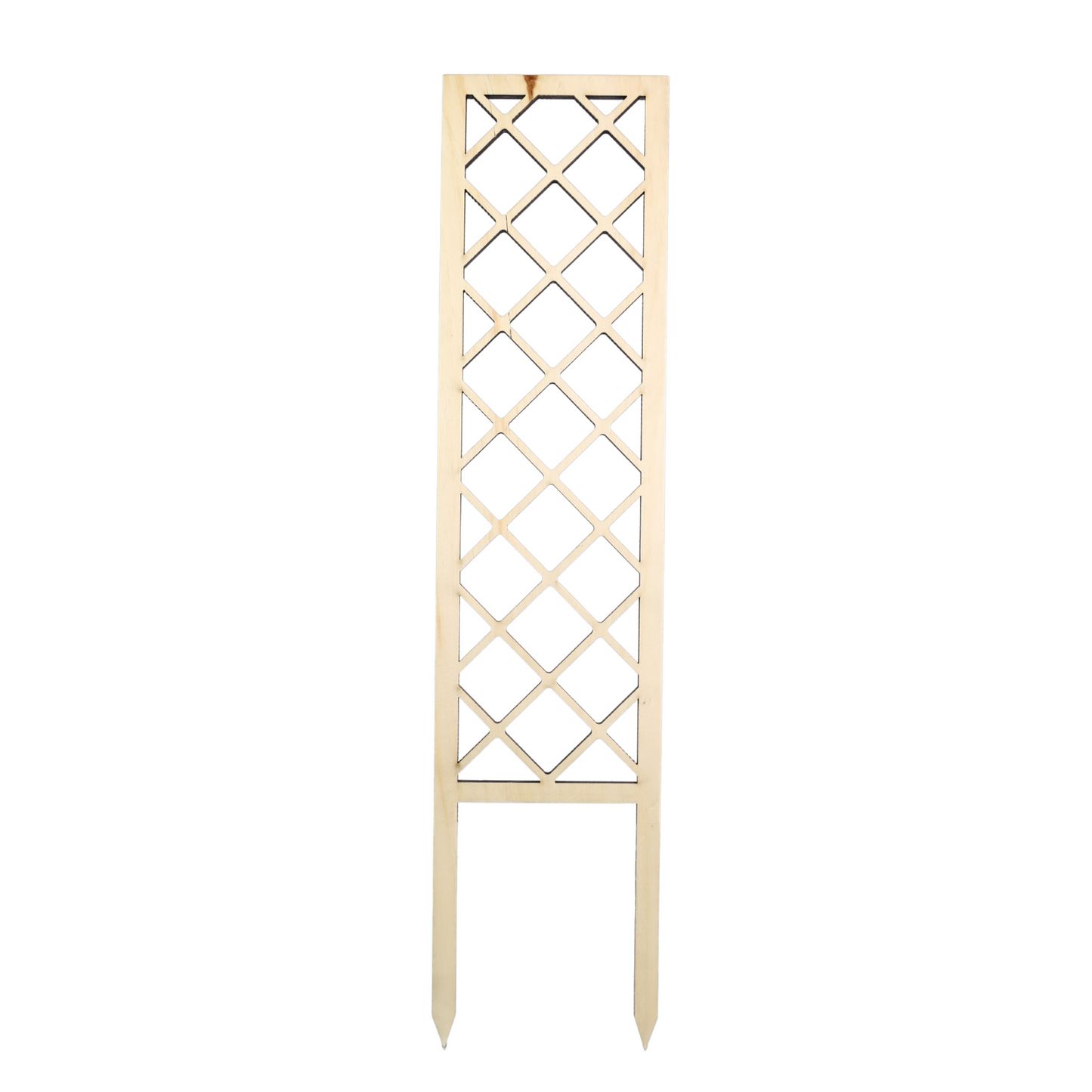 Treillis en bois à croisillons