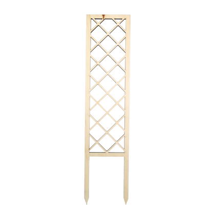 Treillis en bois à croisillons