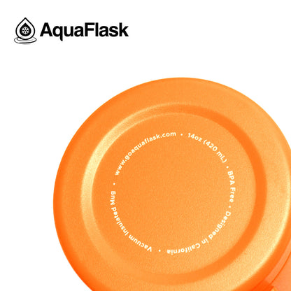 Mug Aquaflask isotherme avec couvercle et anse 415 ml (14 oz)
