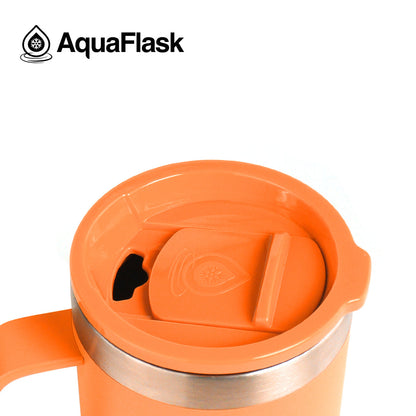 Mug Aquaflask isotherme avec couvercle et anse 415 ml (14 oz)
