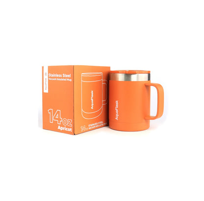 Mug Aquaflask isotherme avec couvercle et anse 415 ml (14 oz)