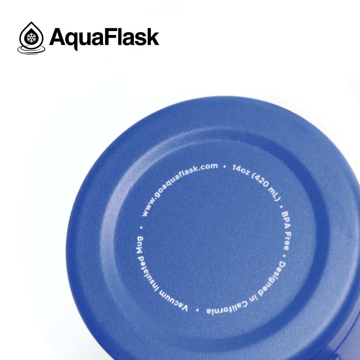 Mug Aquaflask isotherme avec couvercle et anse 415 ml (14 oz)