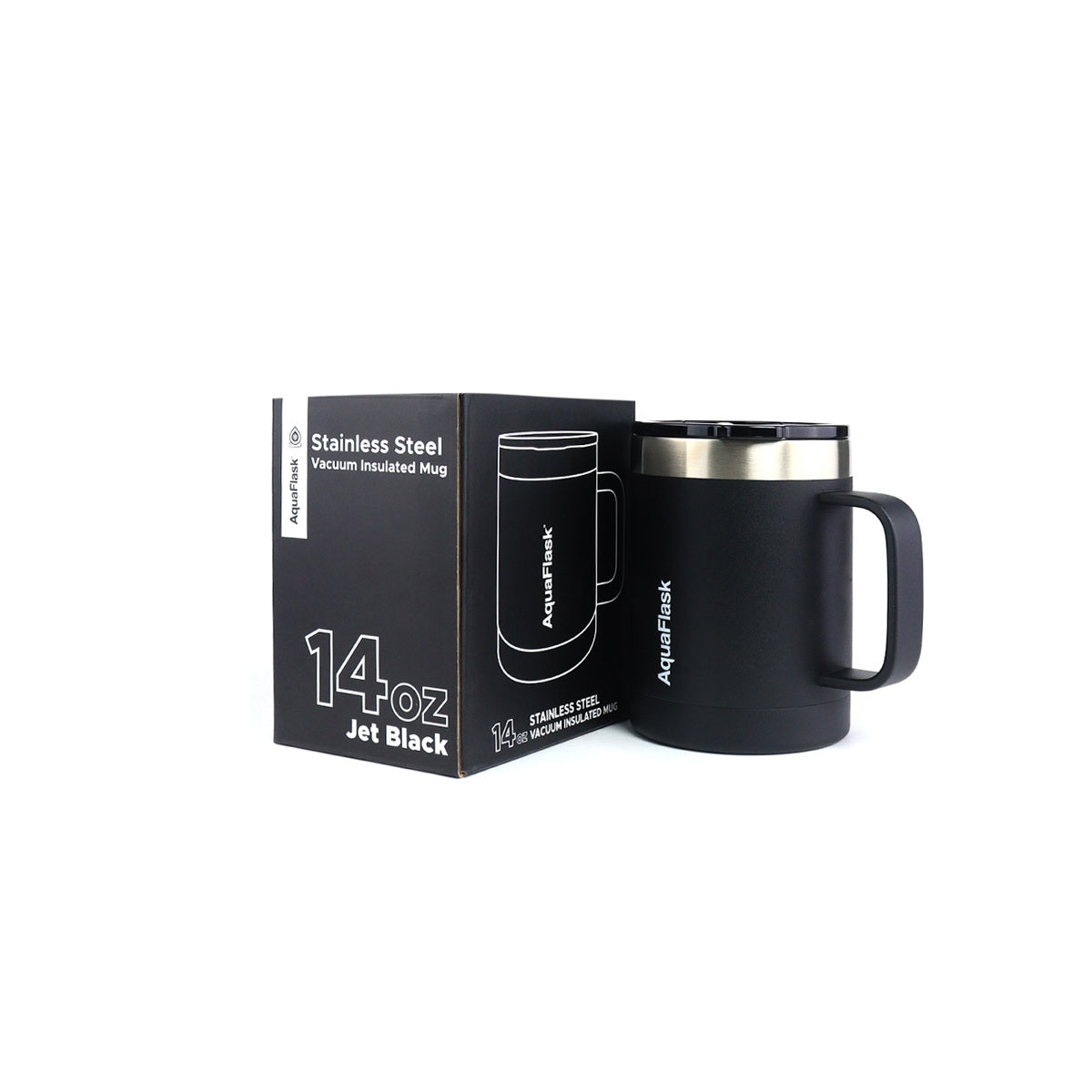 Mug Aquaflask isotherme avec couvercle et anse 415 ml (14 oz)