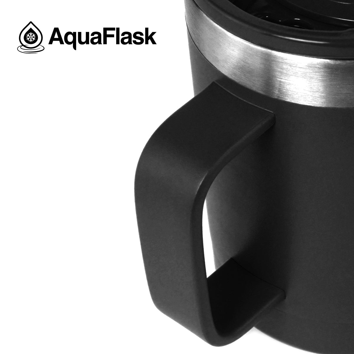 Mug Aquaflask isotherme avec couvercle et anse 415 ml (14 oz)
