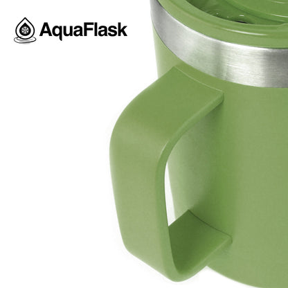 Mug Aquaflask isotherme avec couvercle et anse 415 ml (14 oz)
