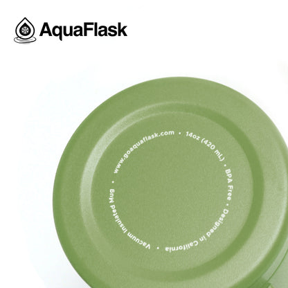 Mug Aquaflask isotherme avec couvercle et anse 415 ml (14 oz)