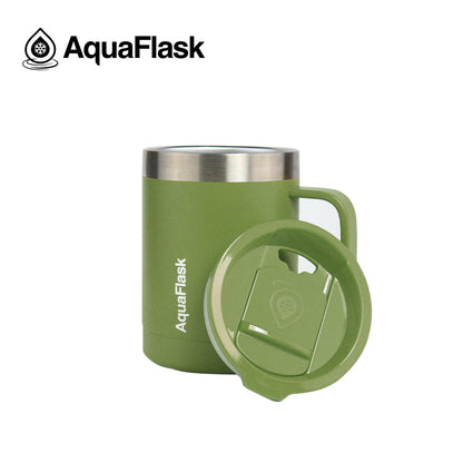 Mug Aquaflask isotherme avec couvercle et anse 415 ml (14 oz)
