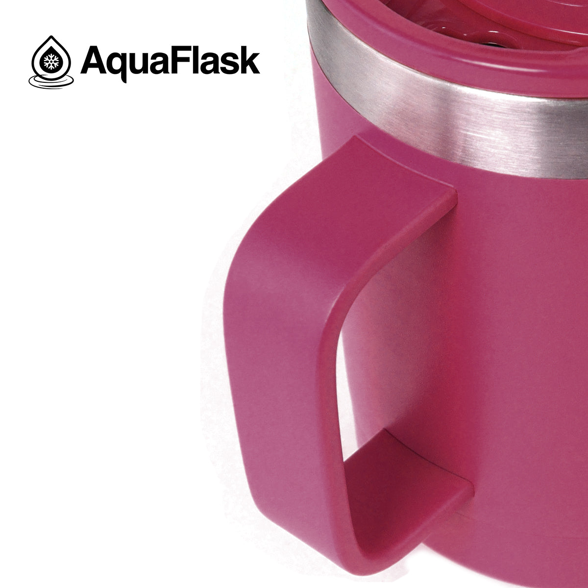Mug Aquaflask isotherme avec couvercle et anse 415 ml (14 oz)
