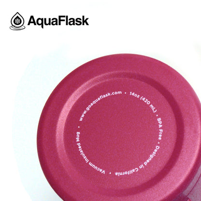 Mug Aquaflask isotherme avec couvercle et anse 415 ml (14 oz)