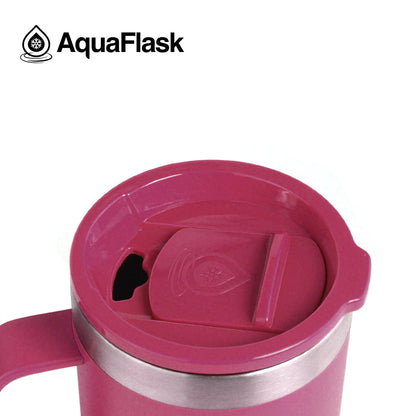 Mug Aquaflask isotherme avec couvercle et anse 415 ml (14 oz)