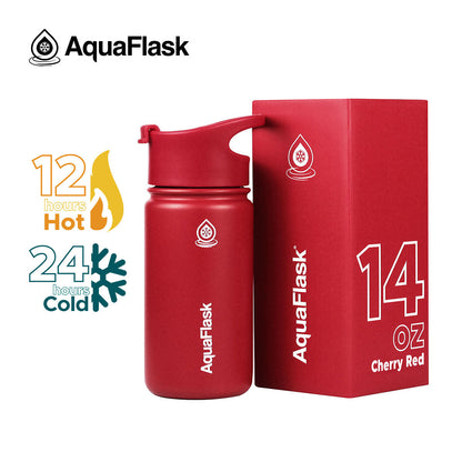 Bouteilles d'eau isothermes AquaFlask Original 415 ml (14 oz)