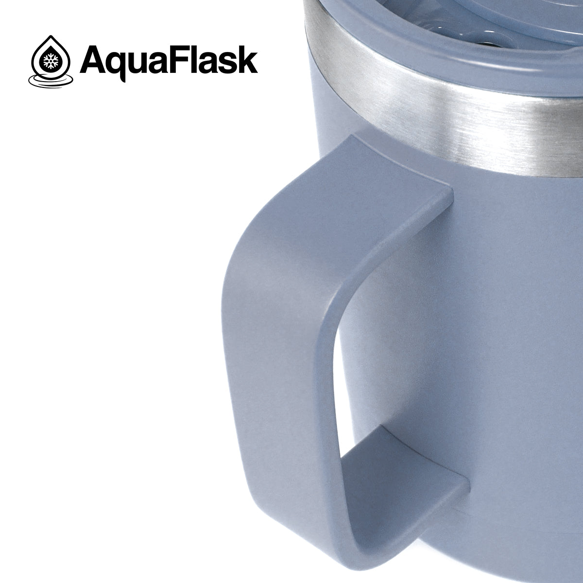 Mug Aquaflask isotherme avec couvercle et anse 415 ml (14 oz)