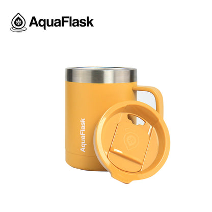 Mug Aquaflask isotherme avec couvercle et anse 415 ml (14 oz)