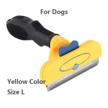Cat & Dog Grooming Brush - Detangling & Anti-Shedding
