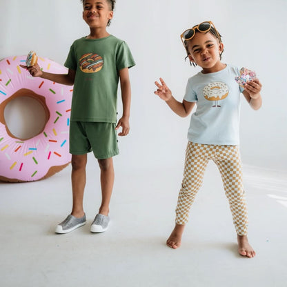 Kids' Bamboo Leggings | Garden Snakes