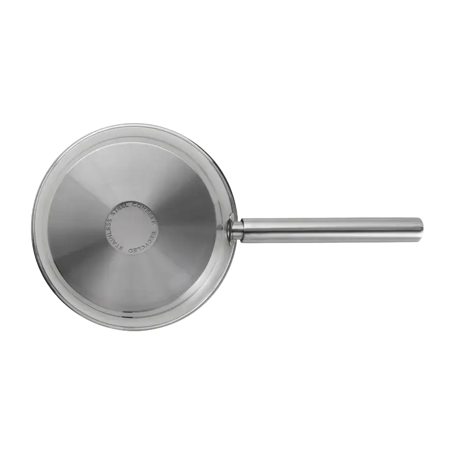 COMBEKK | Set de 4 poêles en acier inoxydable